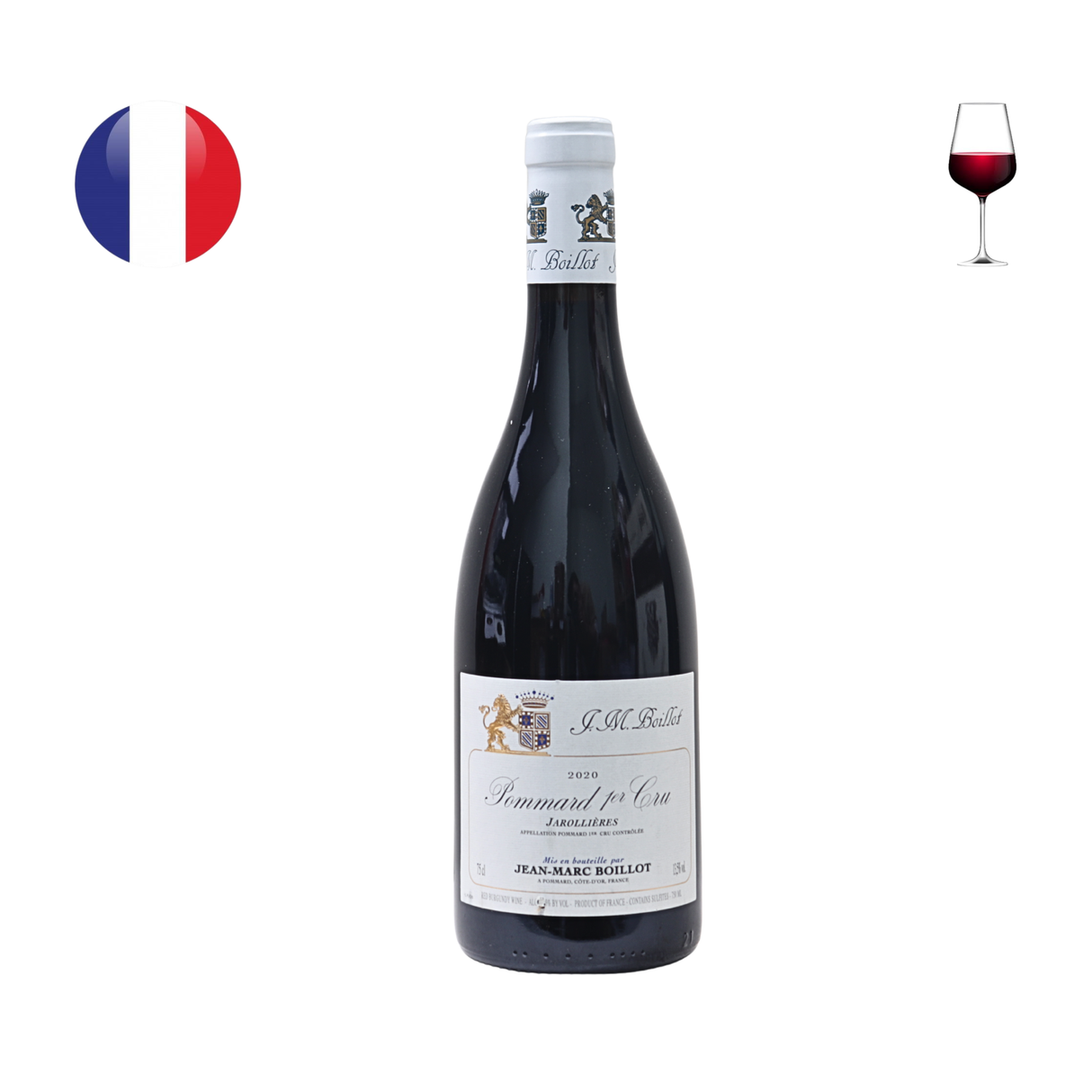 Domaine Jean-Marc Boillot Pommard 1er Cru “Jarollieres” 2020 年,750 毫升