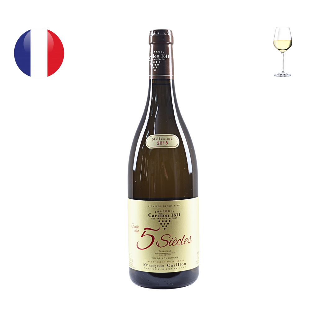 Domaine Francois Carillon Bourgogne Chardonnay "Cuvee des 5 Siecles" 2018