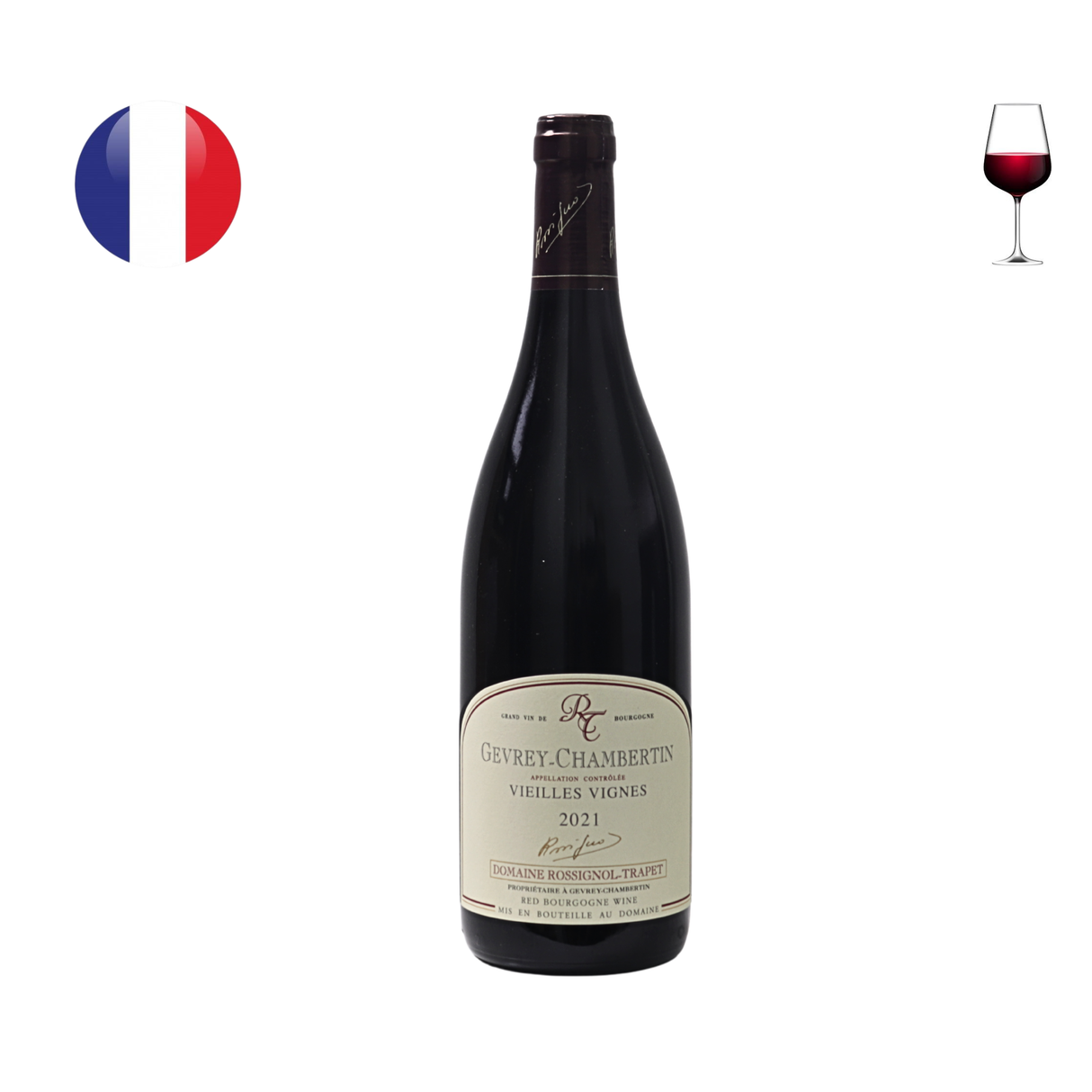 Domaine Rossignol Trapet Gevrey Chambertin V.V. 2021, 750ml