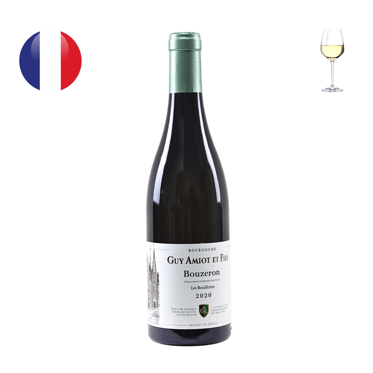 Domaine Guy Amiot Bouzeron "Les Bouillottes" Blanc 2020