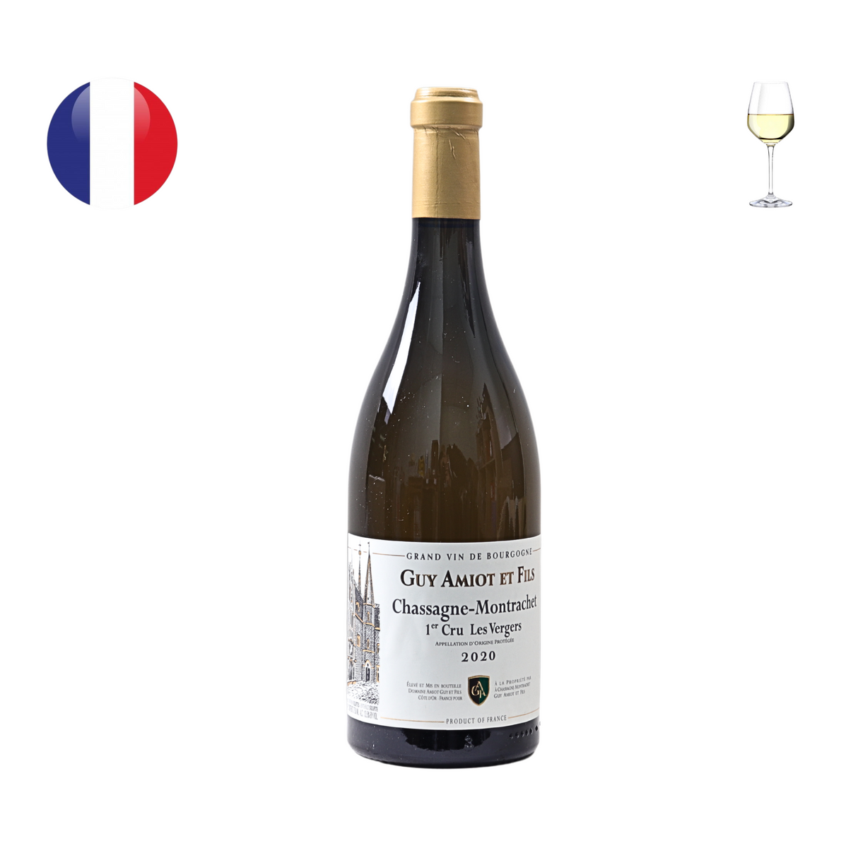 Domaine Guy Amiot Chassagne Montrachet 1er Cru "Les Vergers" 2020