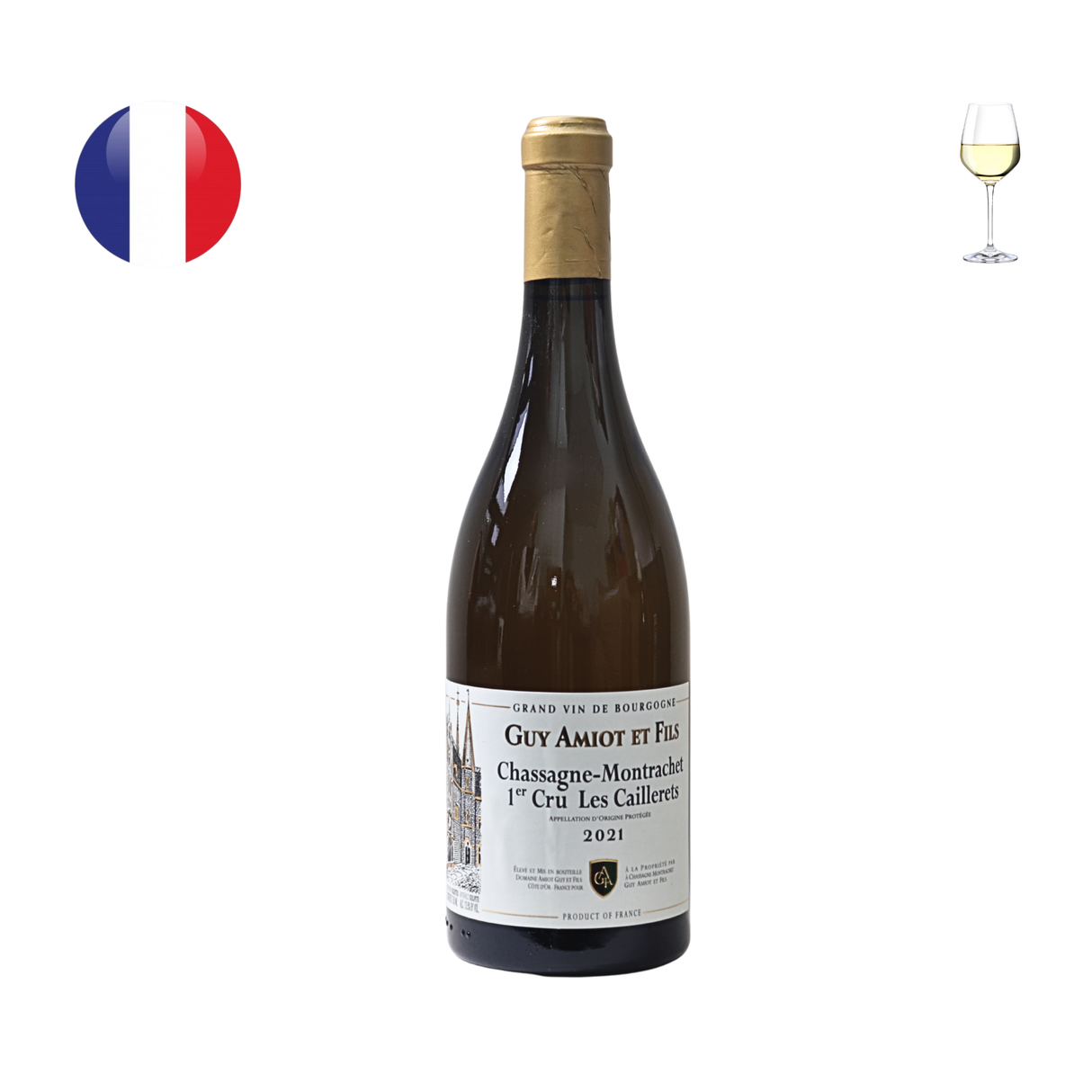 Domaine Guy Amiot Chassagne Montrachet 1er Cru "Les Caillerets" 2021