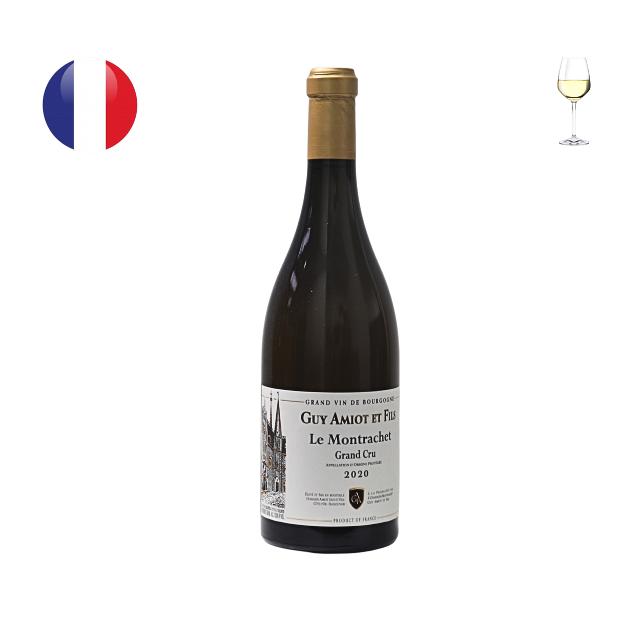 Domaine Guy Amiot Montrachet Grand Cru 2020, 750ml