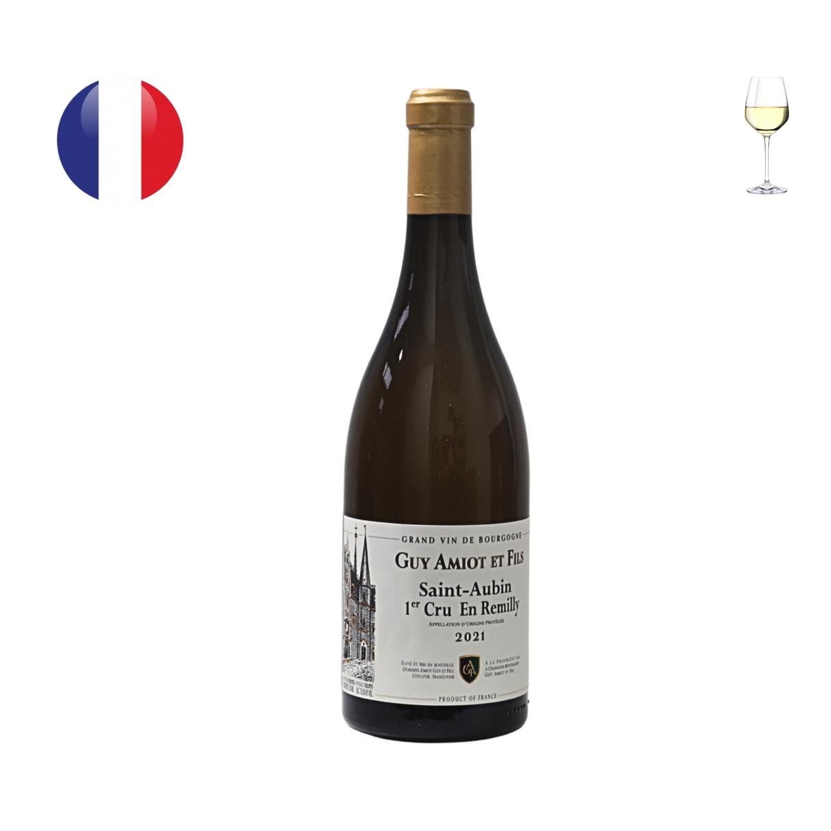 Domaine Guy Amiot Saint Aubin 1er Cru "En Remilly" 2021, 750ml
