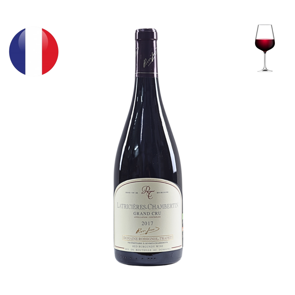 Domaine Rossignol Trapet Latricieres Chambertin Grand Cru 2017