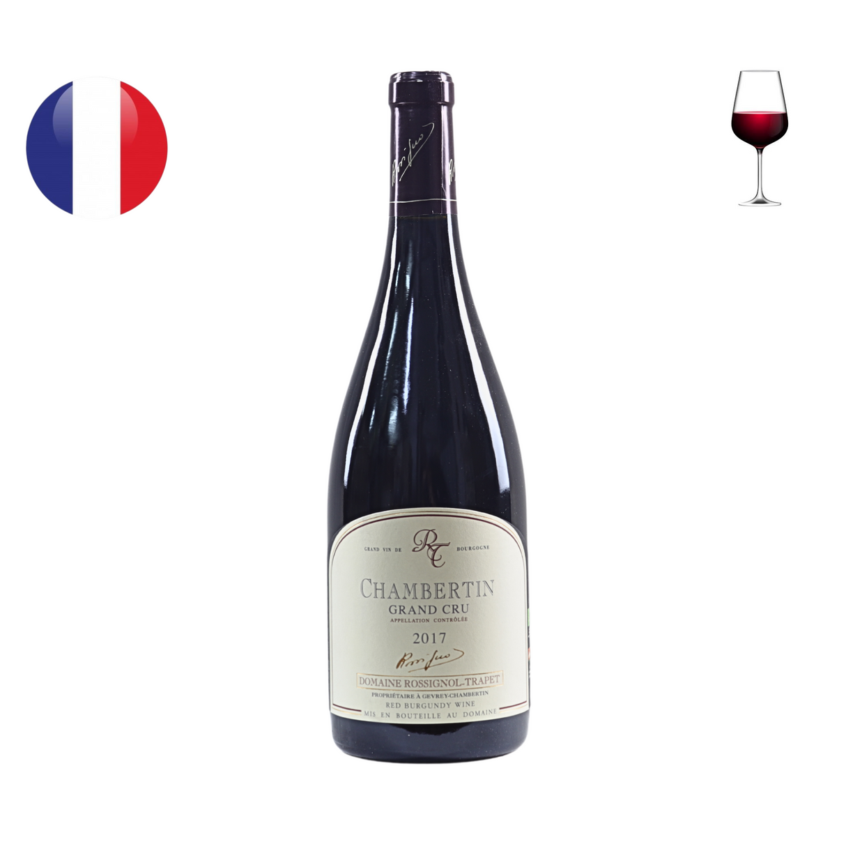 Domaine Rossignol Trapet Chambertin Grand Cru 2017