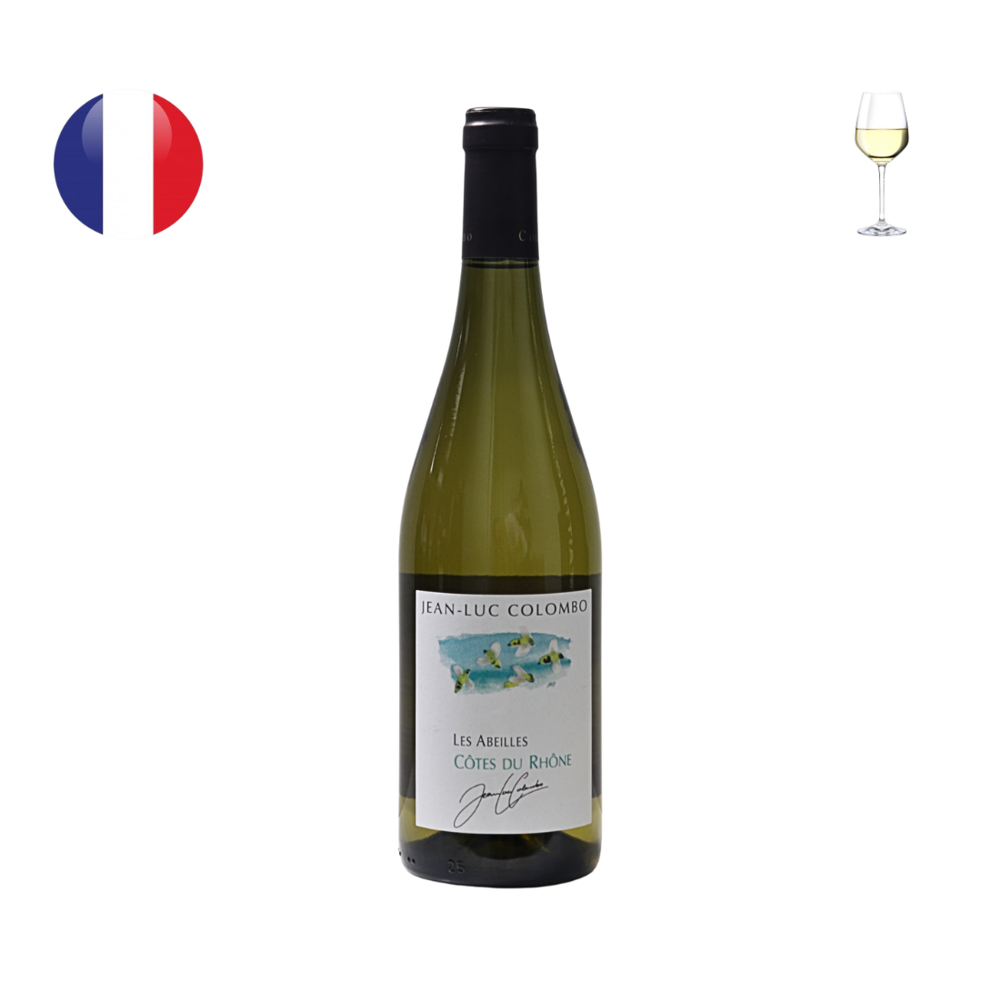 Jean Luc Colombo Cotes du Rhone "Les Abeilles" Blanc 2025, 750ml
