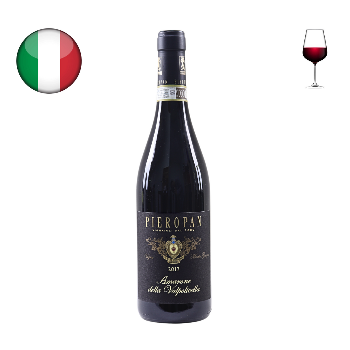 Pieropan Amarone della Valpolicella Riserva "Vigna Garzon" 2017, 750ml