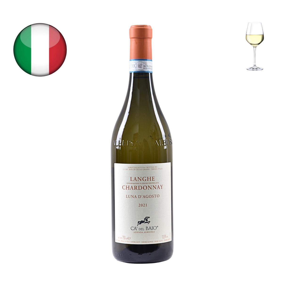 Ca' del Baio "Luna d'Agosto" Chardonnay Langhe 2021
