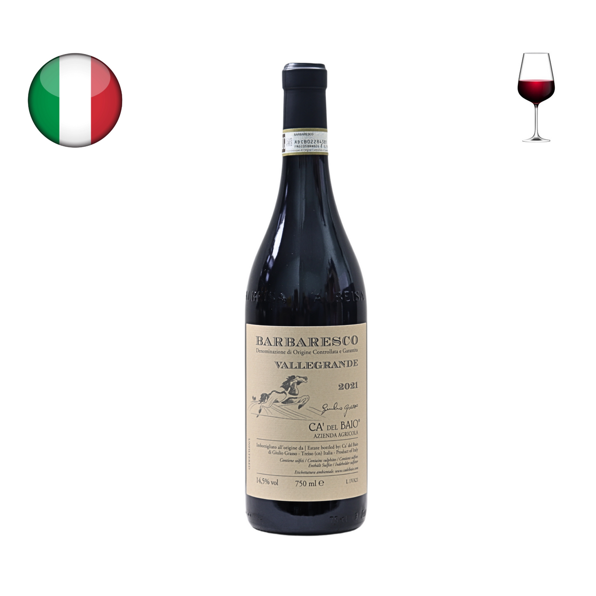 Ca' del Baio "Vallegrande" Barbaresco 2021