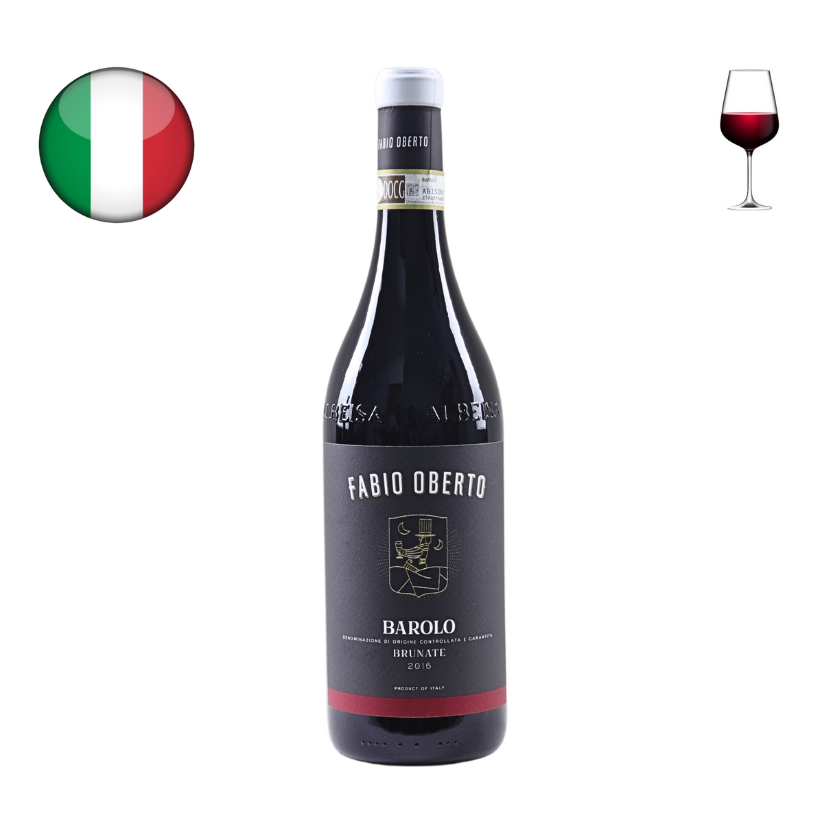 Fabio Oberto "Brunate" Barolo 2016