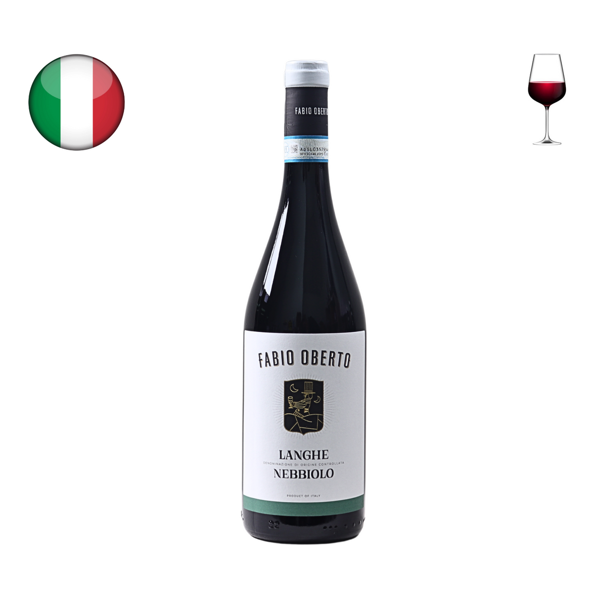 Fabio Oberto Langhe Nebbiolo D.O.C. 2021