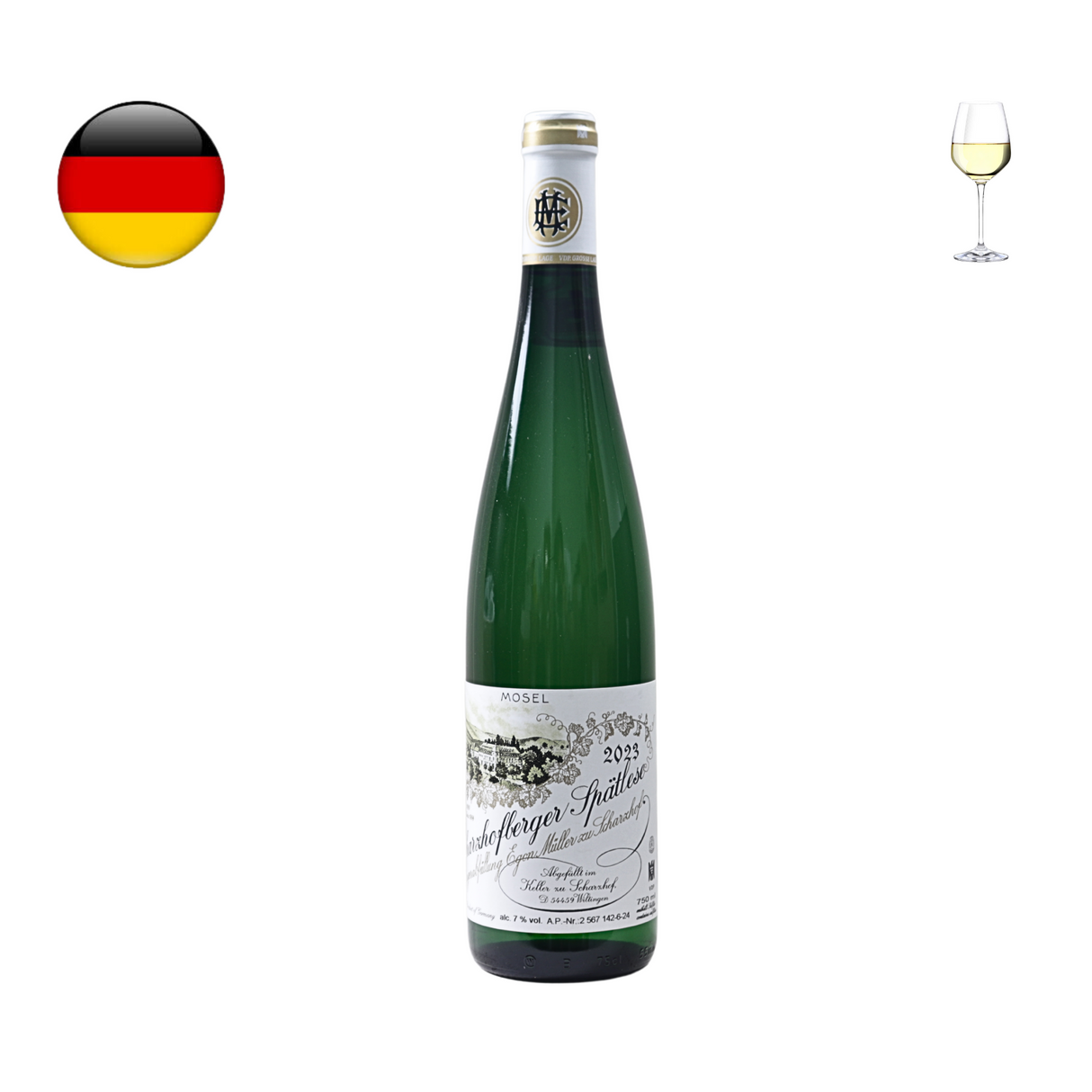 Egon Muller "Scharzhofberger" Riesling Spatlese 2023