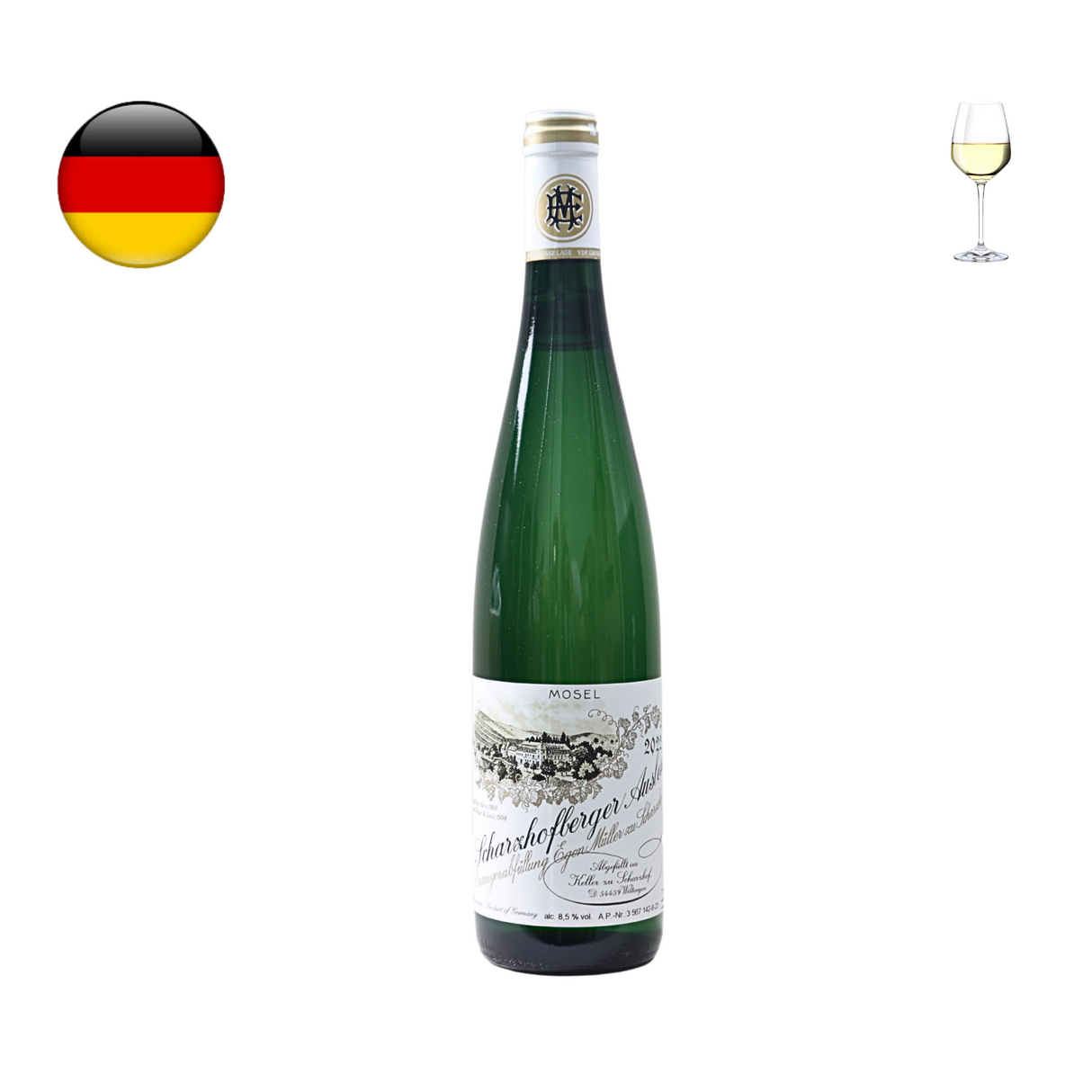 Egon Muller "Scharzhofberger" Riesling Auslese 2022