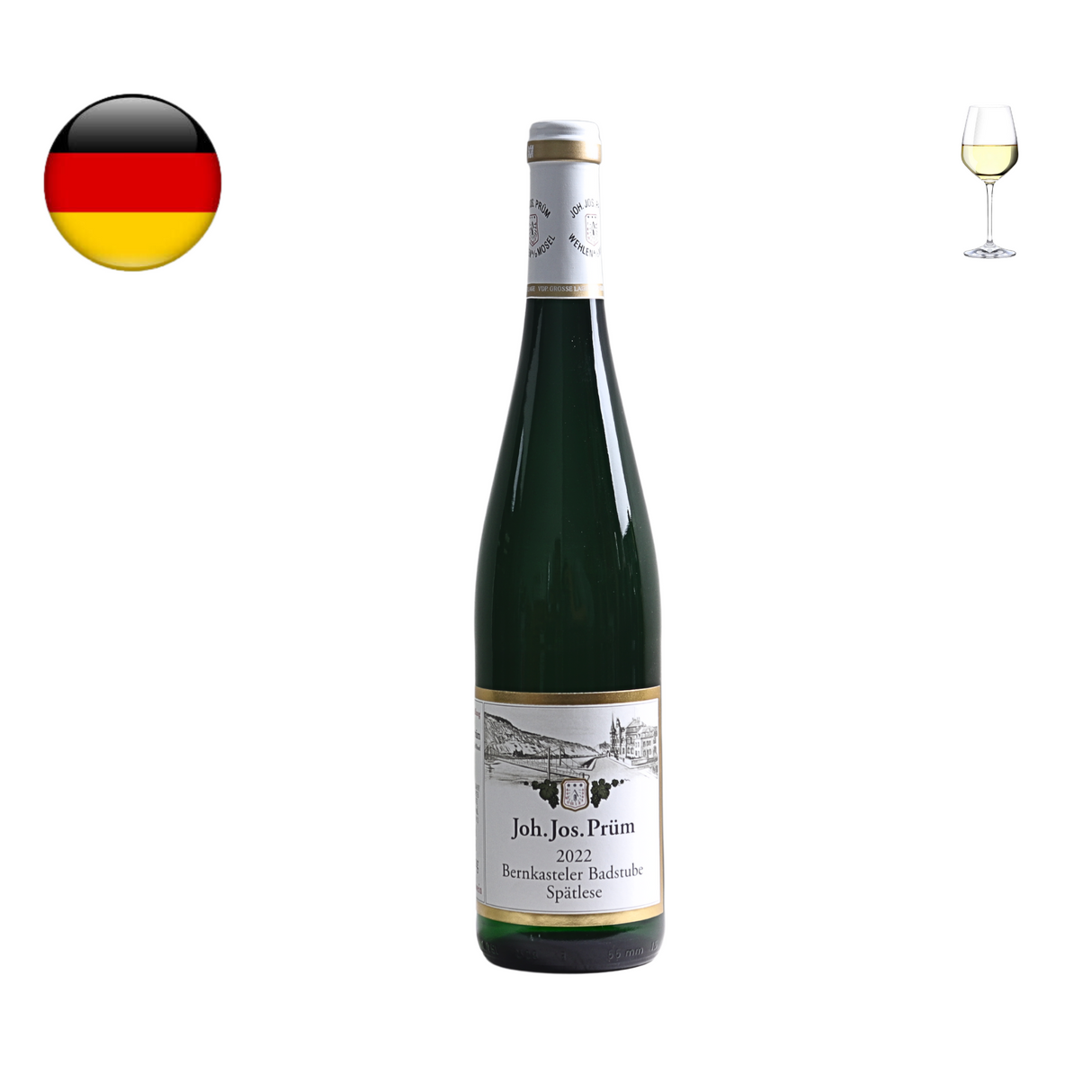 Joh. Jos. Prum "Bernksateler Badstube" Riesling Spatlese 2022