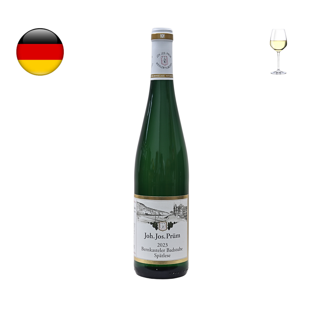 Joh. Jos. Prum "Bernksateler Badstube" Riesling Spatlese 2023