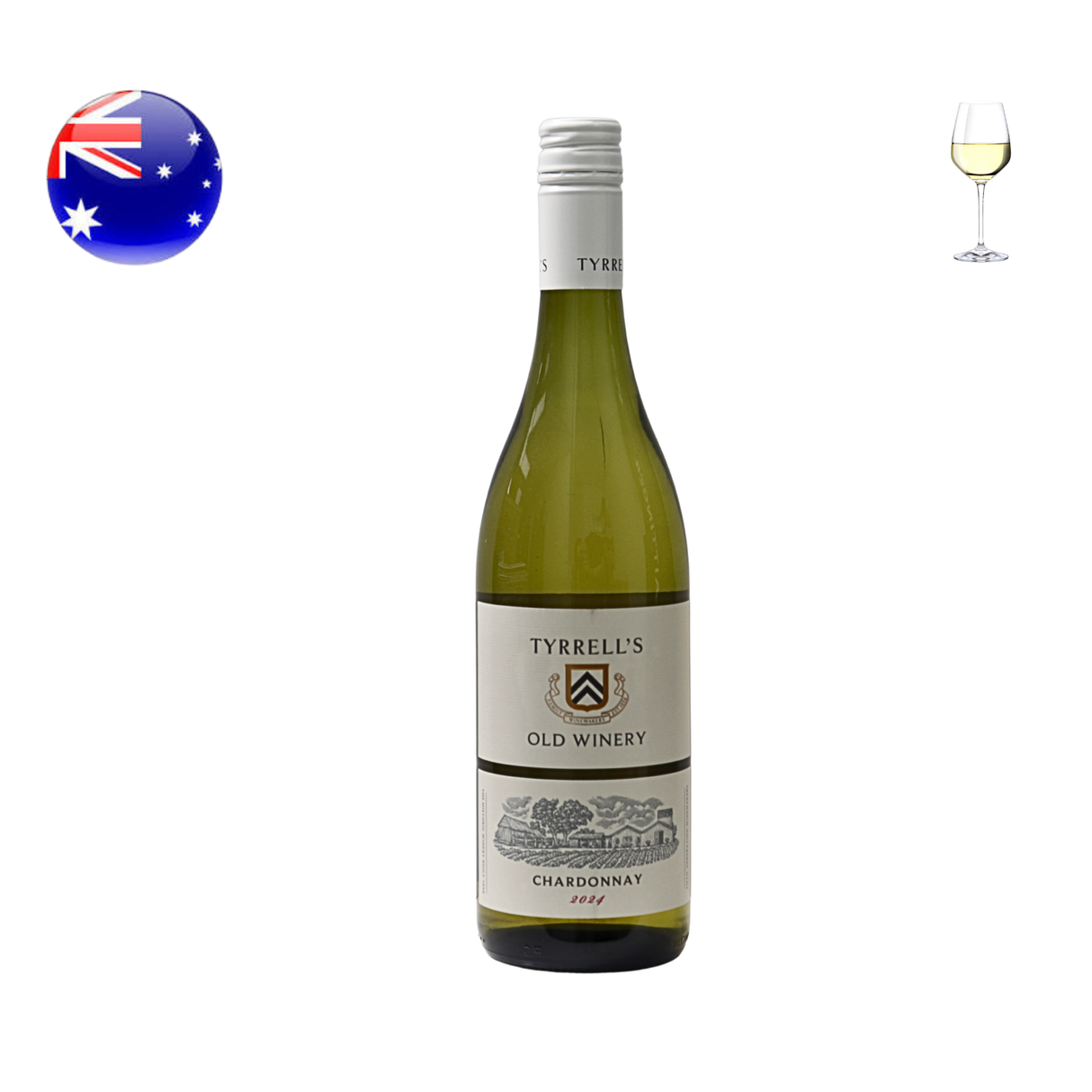 Tyrrell's Old Winery Chardonnay 2024, 750ml