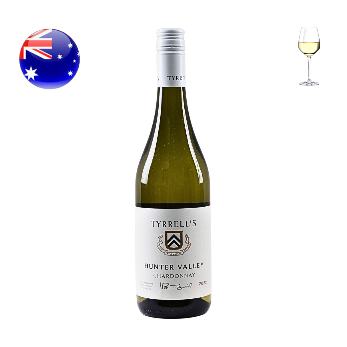 Tyrrell's Hunter Valley Chardonnay 2022