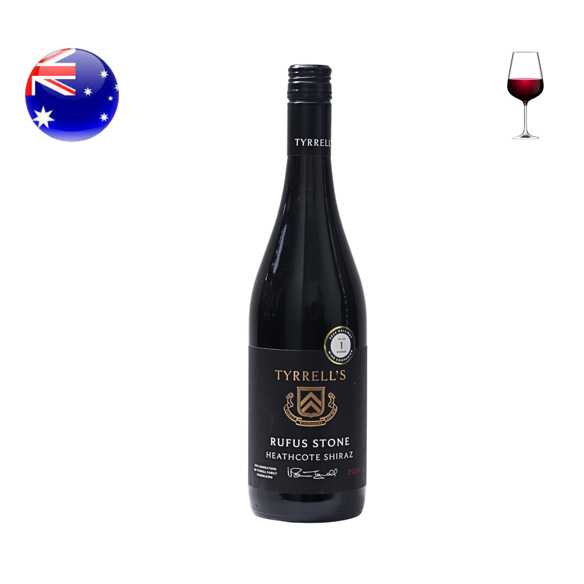 Tyrrell's "Rufus Stone" Heathcote Shiraz 2024, 750ml