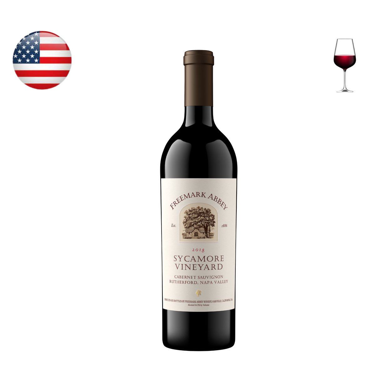 Freemark Abbey "Sycamore Vineyard" Cabernet Sauvignon 2018