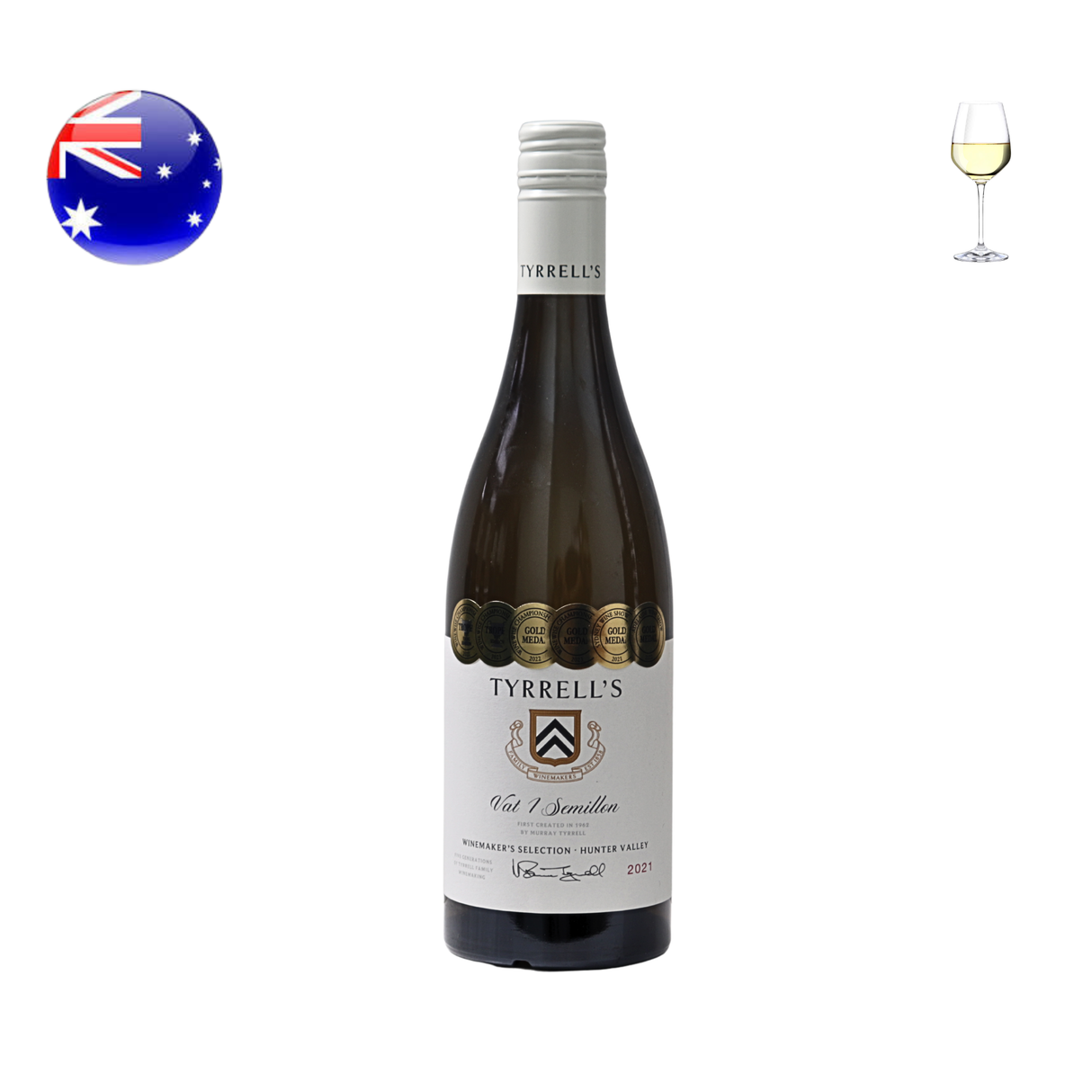 Tyrrell's「一號酒槽」Semillon 白葡萄酒 2021,750毫升