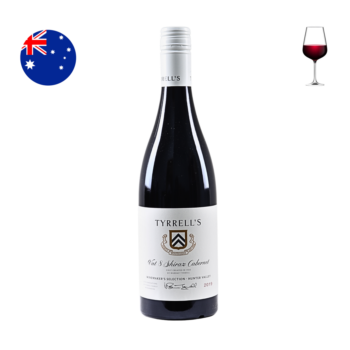 Tyrrell's "Vat 8" Shiraz Cabernet 2019