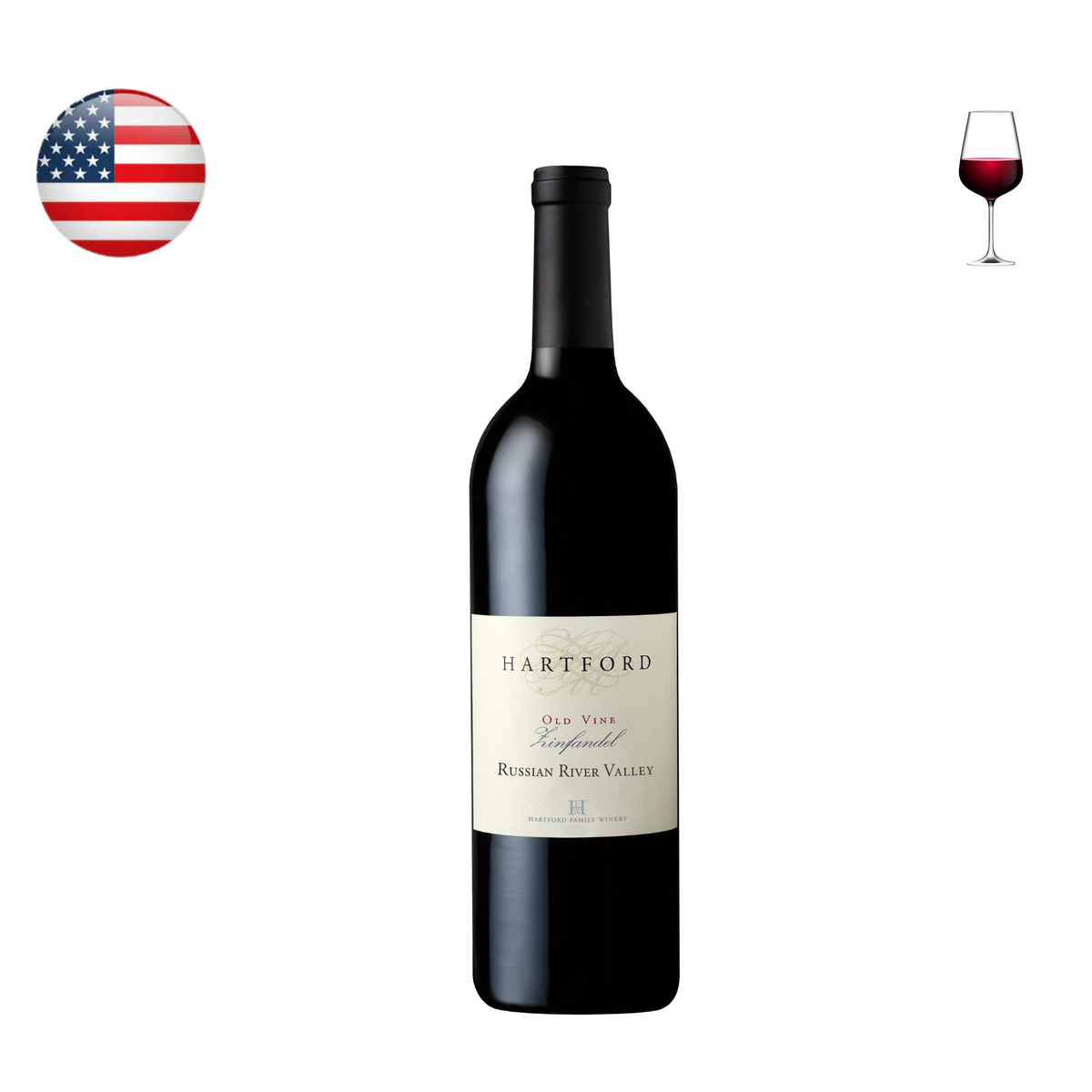 Hartford Court Old Vine Zinfandel 2021, 750ml – Grape n Grain