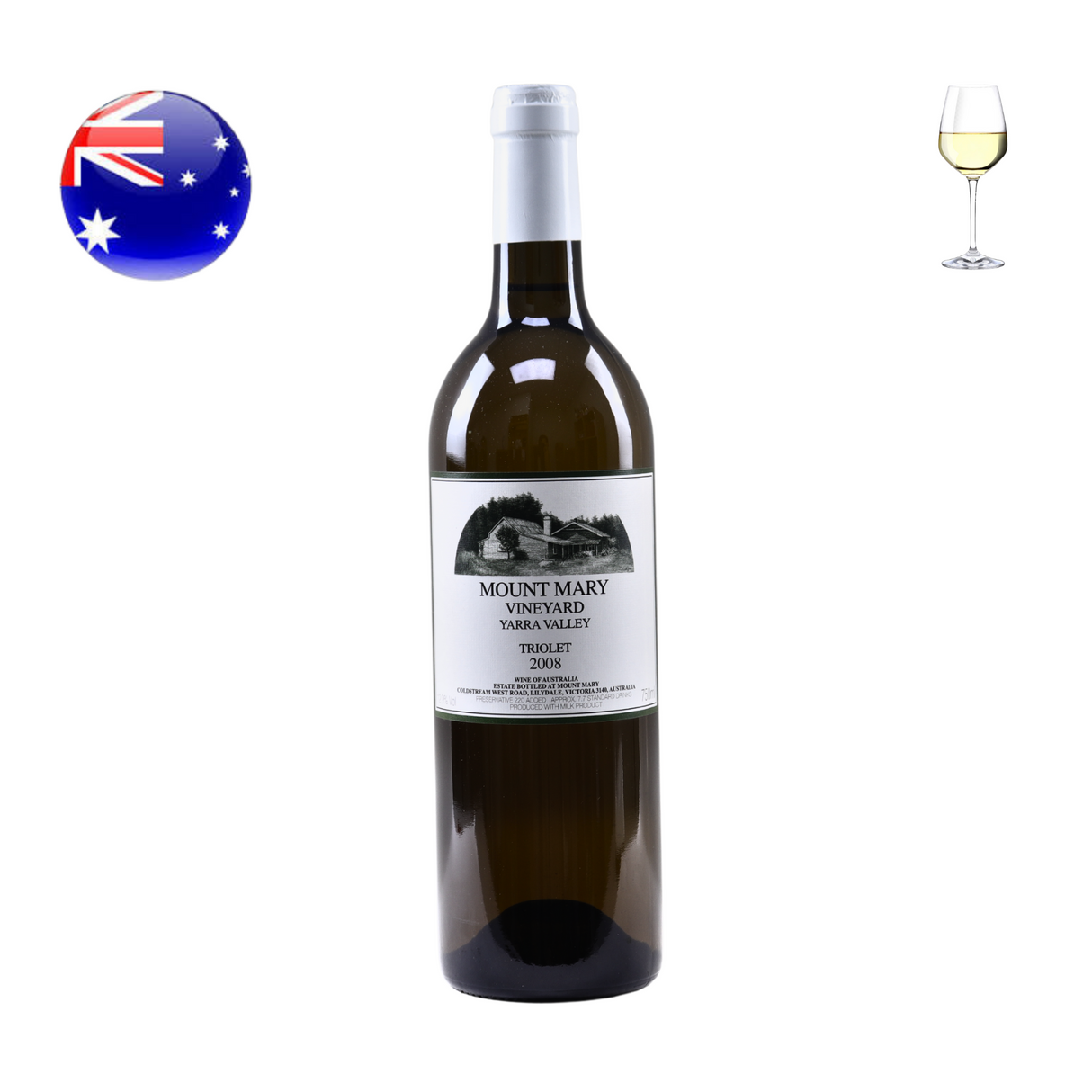 Mount Mary "Triolet" White Blend 2008