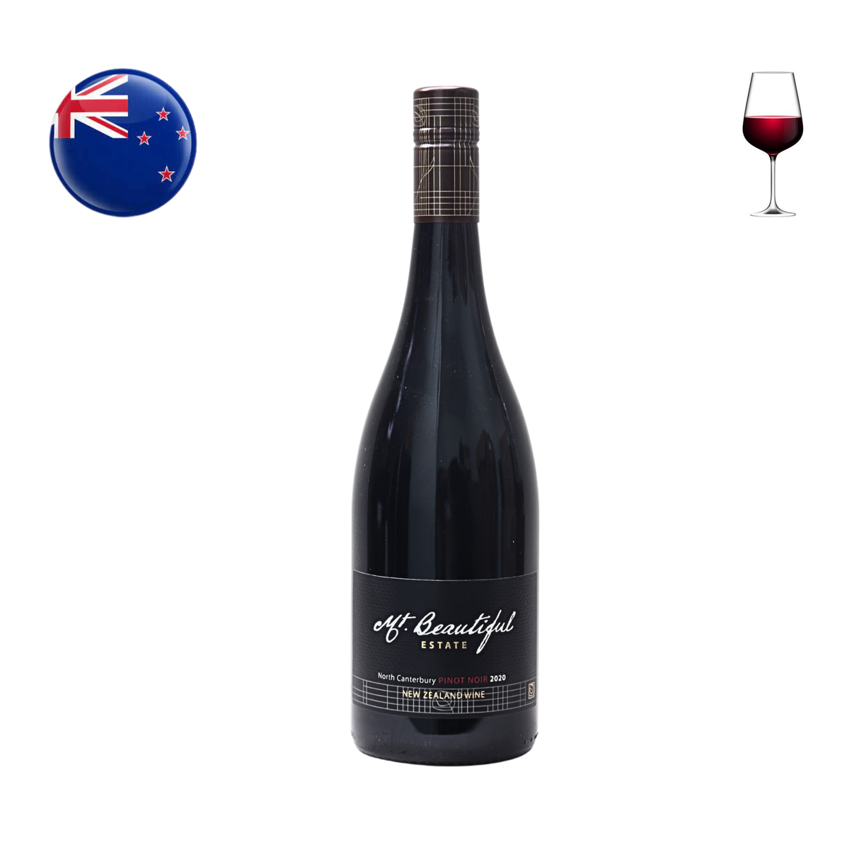 美麗山酒莊黑皮諾乾紅酒 2020,750毫升