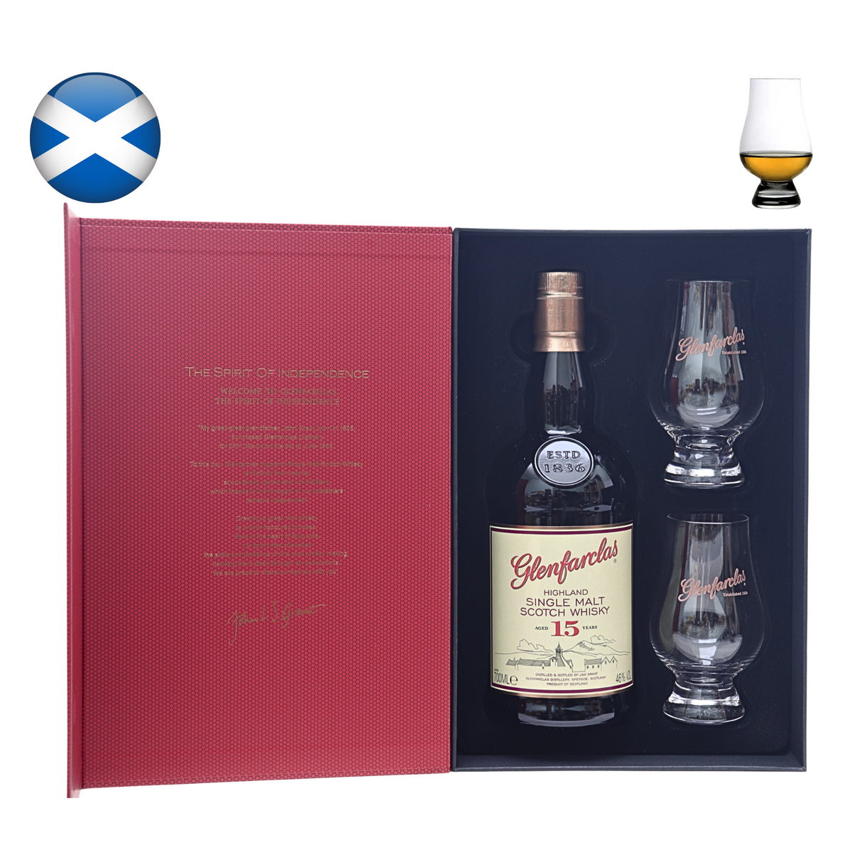 Glenfarclas 15 Year Old (Gift Pack)