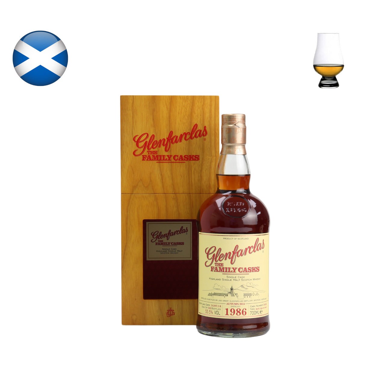 Glenfarclas 1986, Family Cask "Autumn 2014"