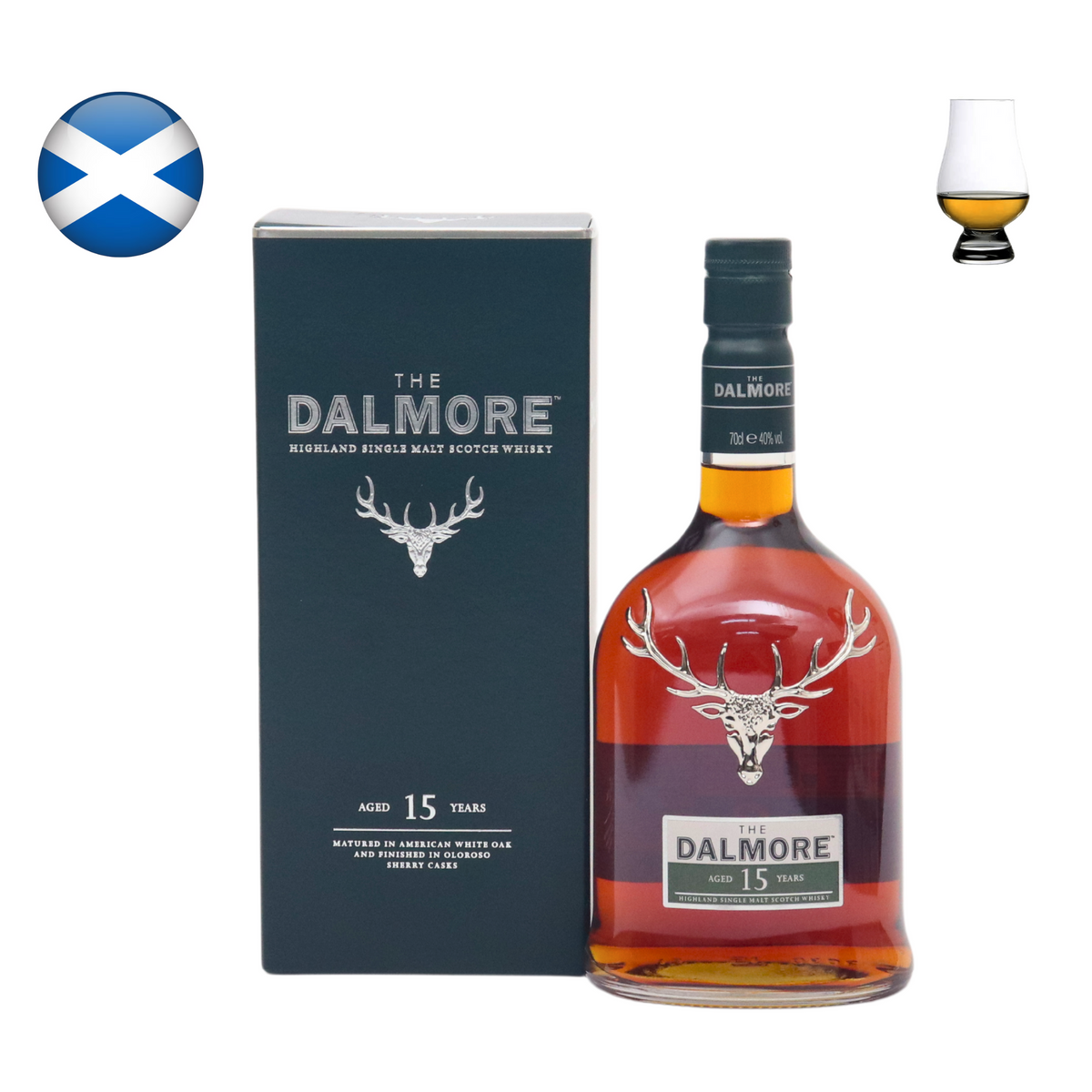 Dalmore 15 Year Old, 700ml – Grape n Grain