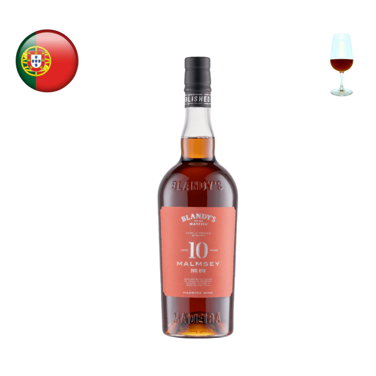 Blandy's 10 Years Old Malmsey