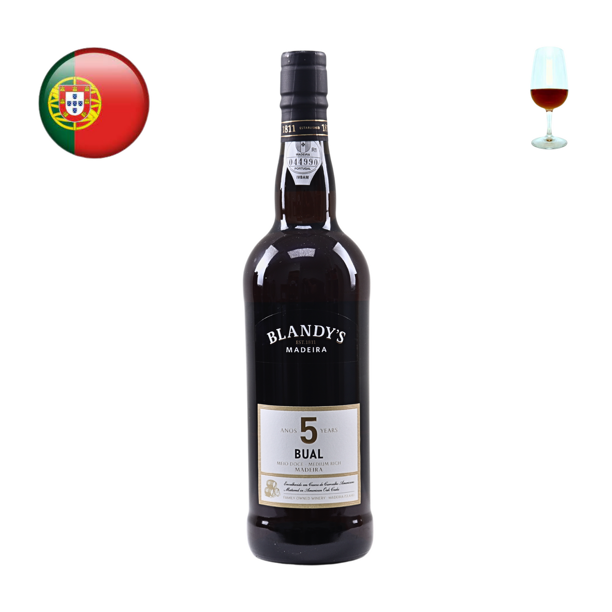 Blandy's Bual 5 Years Old Madeira