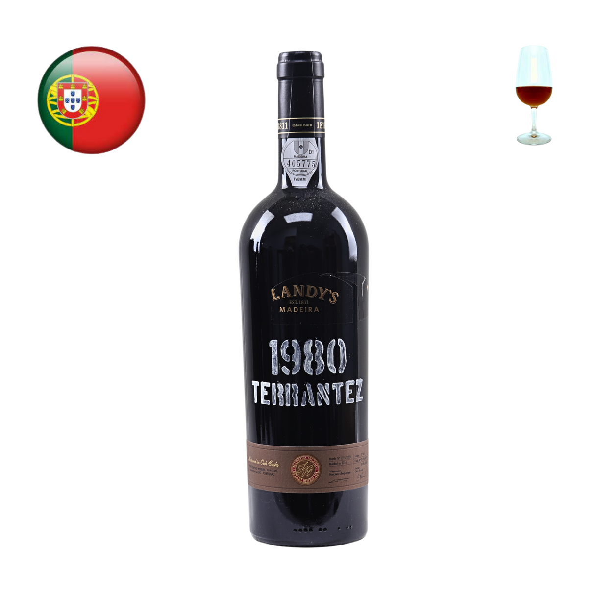 Blandy's Terrantez Vintage Madeira 1980