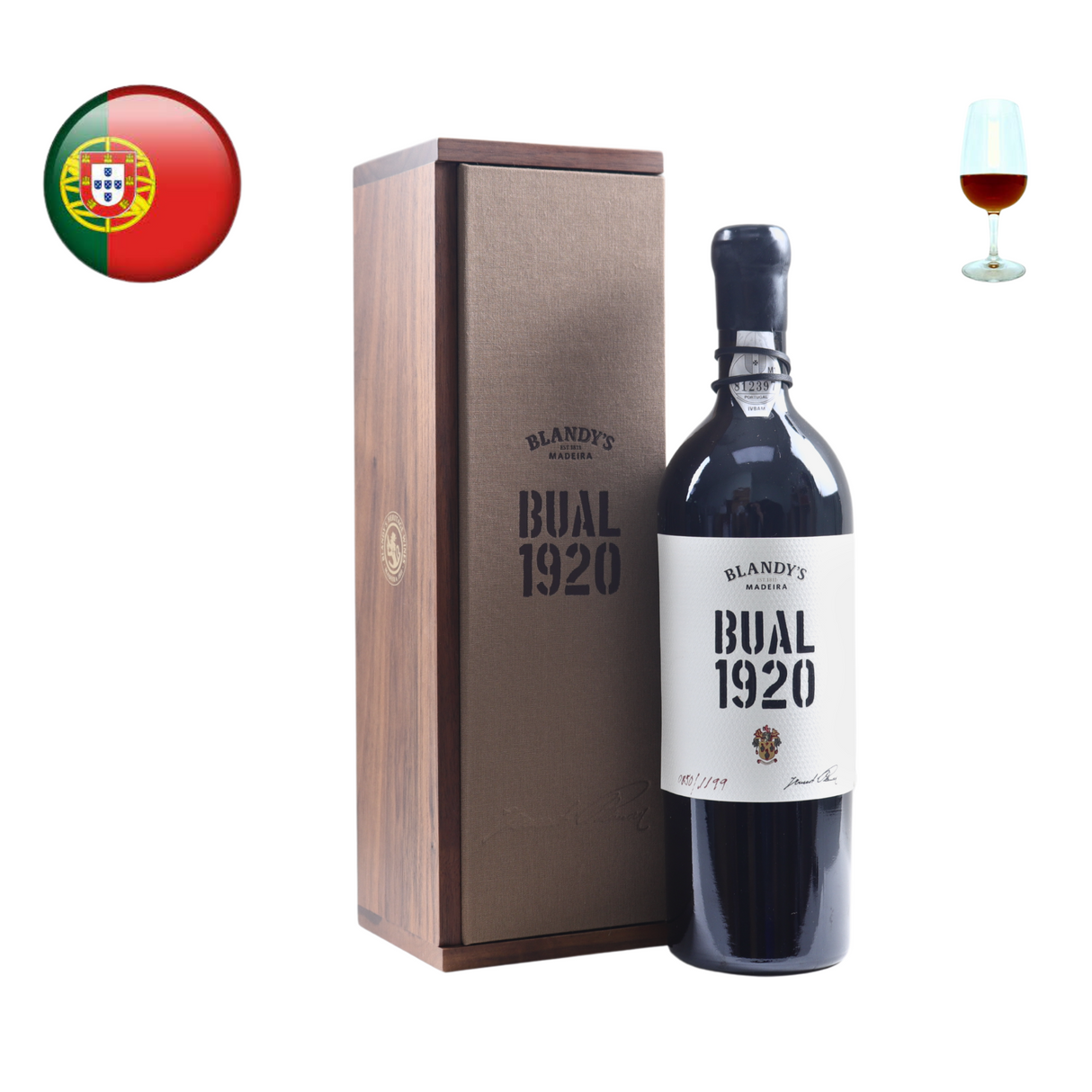 Blandy's "Heritage Wine Collection" Bual 1920