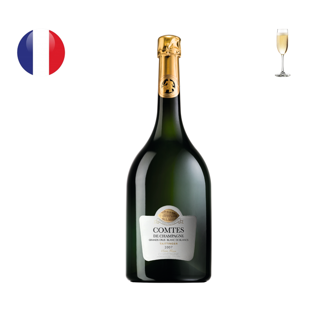 Taittinger Comtes de Champagne Blanc de Blancs Brut 2007, Methuselah