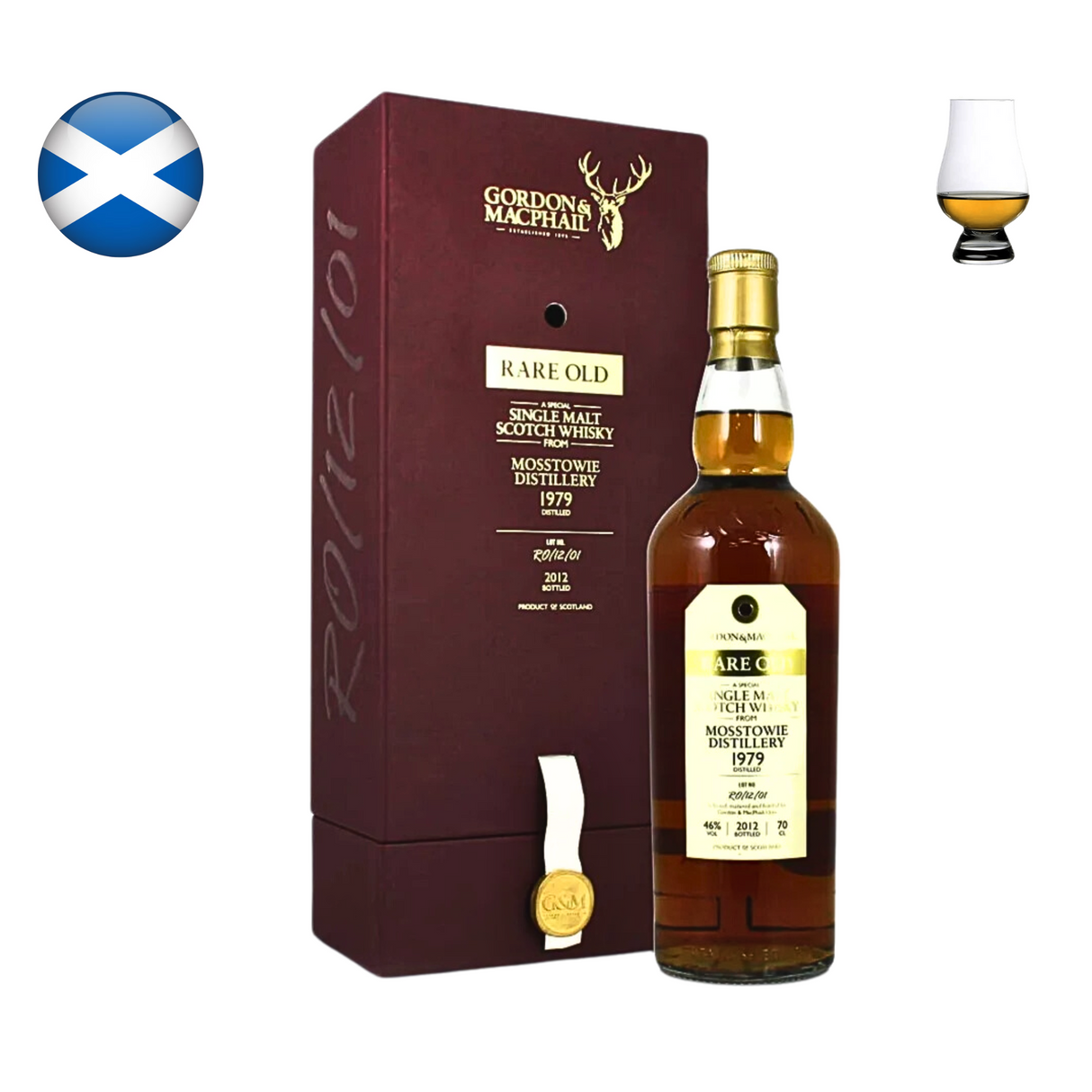Gordon & MacPhail "Rare Old" Mosstowie 1979
