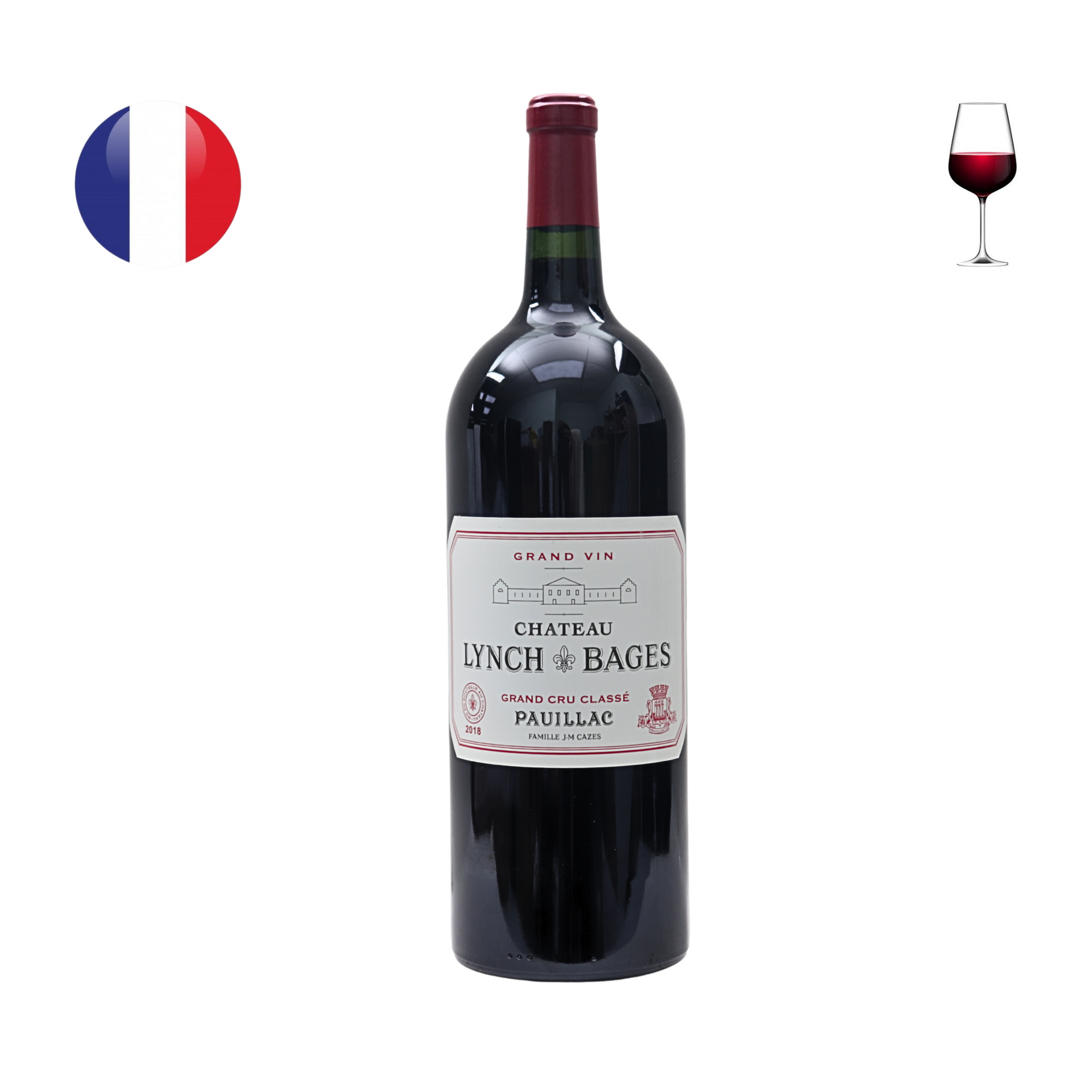 Chateau Lynch Bages 2018, 1.5L – Grape n Grain