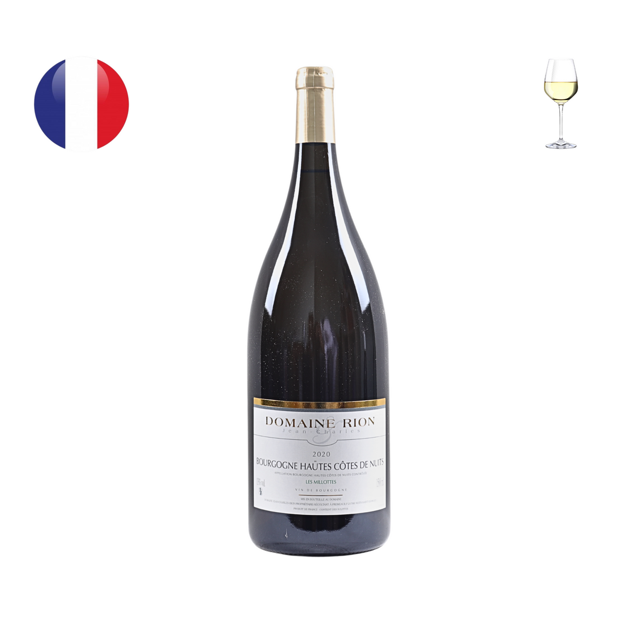 Domaine JC Rion Bourgogne Hautes Cotes de Nuits "Les Millottes" 2020