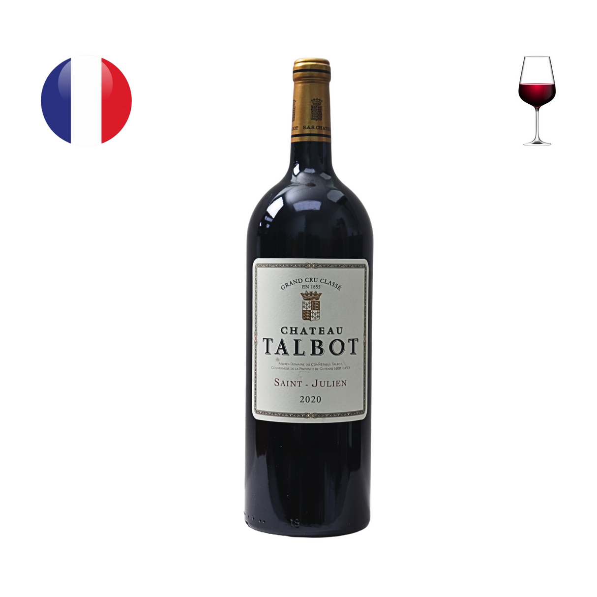 Chateau Talbot 2020, 1.5L