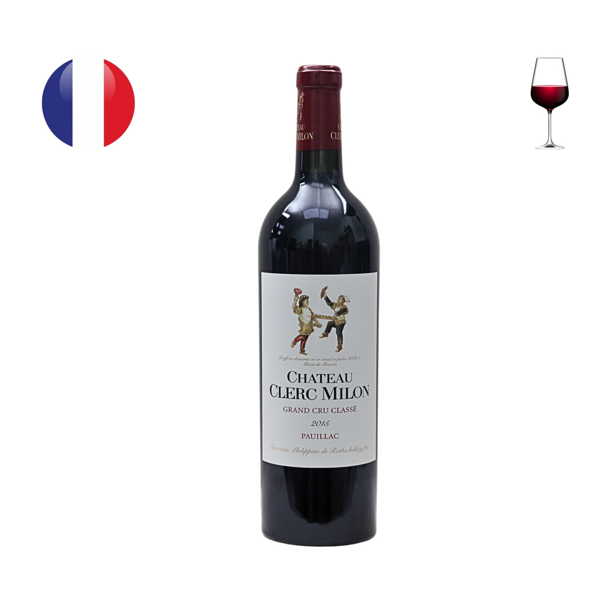  Chateau Clerc Milon 2015