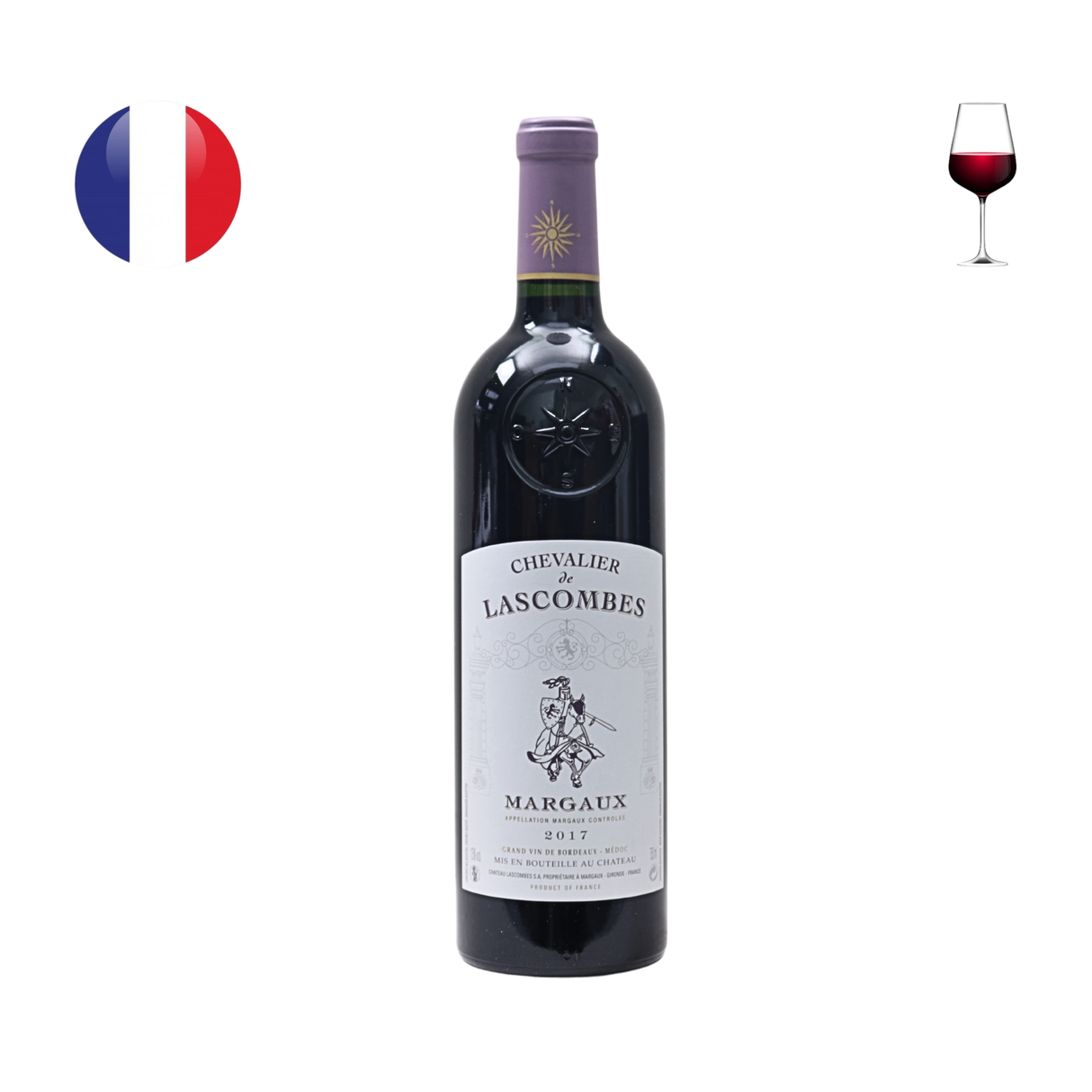 Chevalier de Lascombes 2017, 750ml