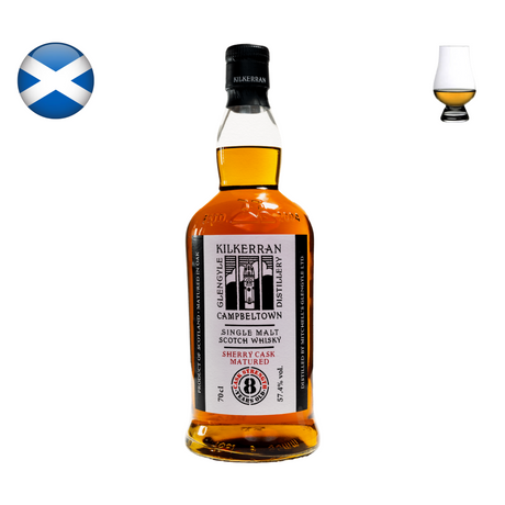 Kilkerran 8 Year Old Cask Strength Sherry Cask Matured (release 2023)