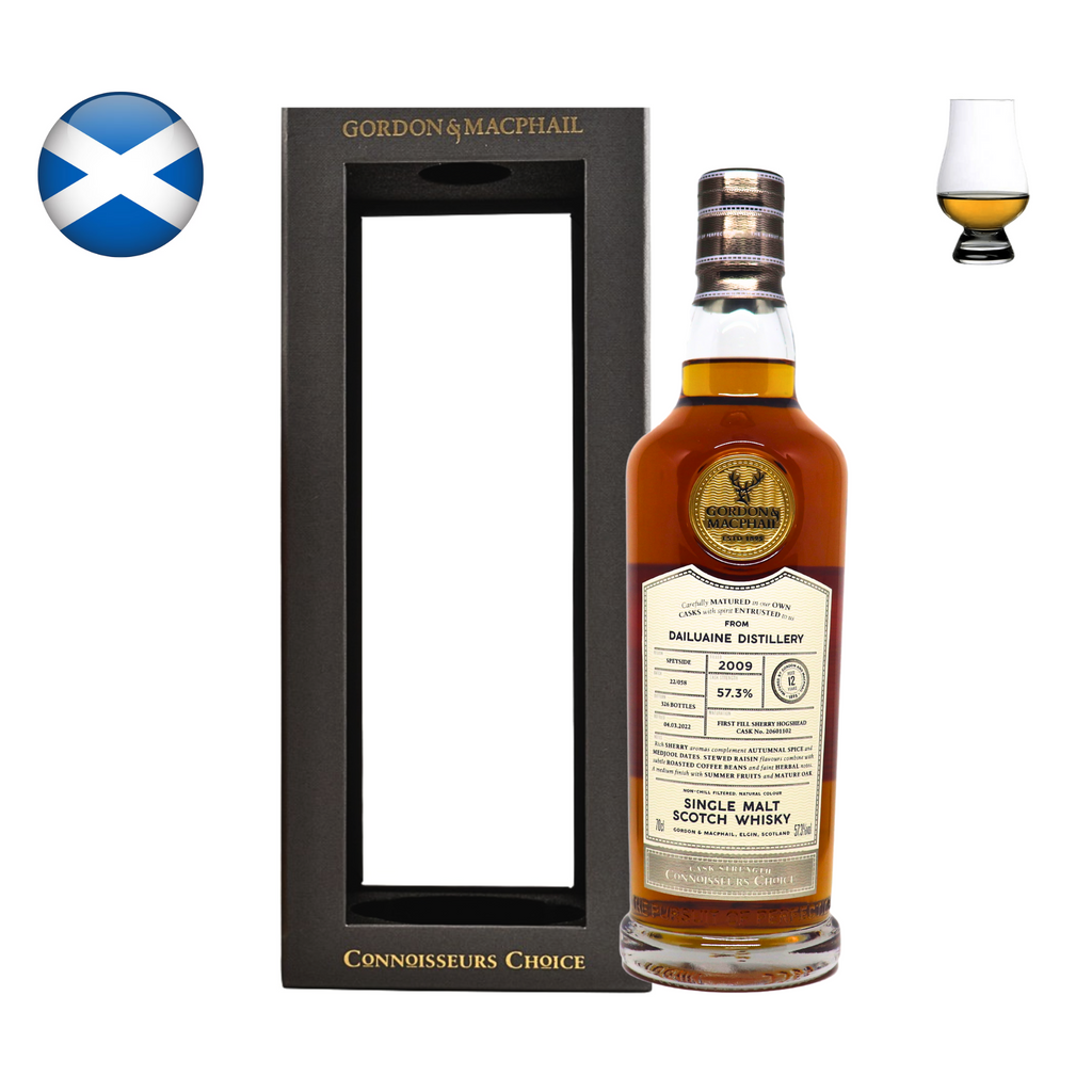 Gordon & MacPhail "Connoisseurs Choice" Dailuaine 2009, 12 Year Old