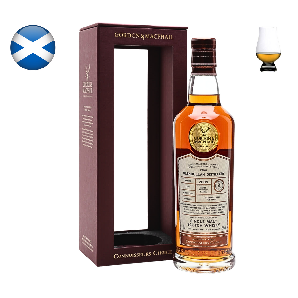 Glendullan 2009, 12 Year Old "Connoisseurs Choice" G&M