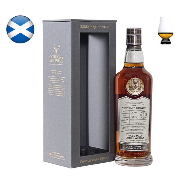 Miltonduff 2007, 14 Year Old "Connoisseurs Choice" G&M