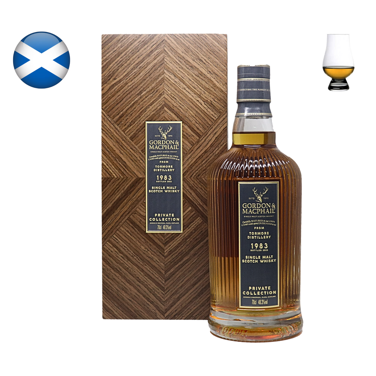 Tormore 1983, 38 Year Old "Private Collection" G&M
