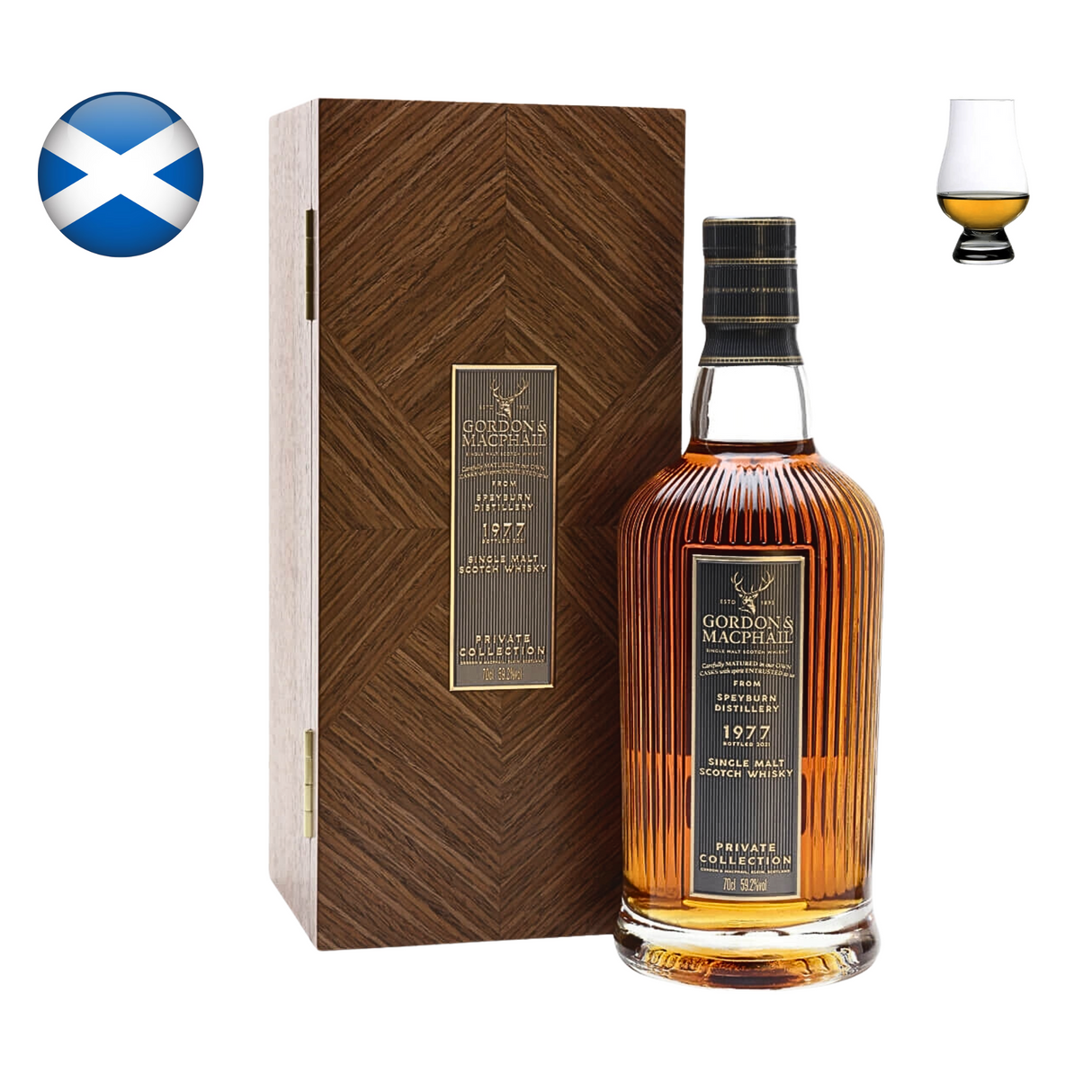 Gordon & MacPhail "Private Collection" Speyburn 1977