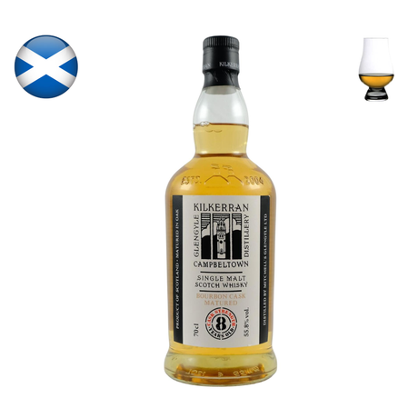 Kilkerran 8 Year Old Cask Strength (released 2022)